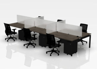 Grove Desk – Premium Office Pod of 6