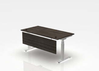 Sprout Desk (sit-to-stand) + Laminate Modesty Panel